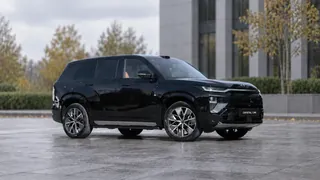 Большие колёсные диски рестайлингового GAC S7
